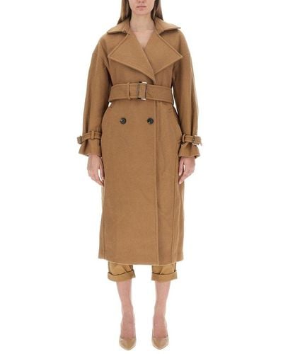 Michael Kors Double-breasted Trench Coat - Brown