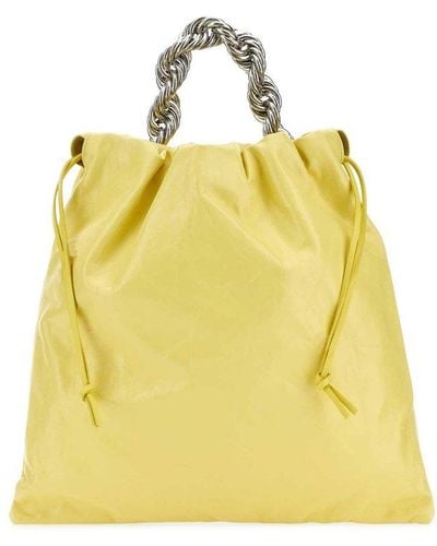 Jil Sander Bucket Bags - Yellow