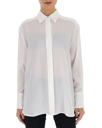 Givenchy Chain Jacquard Shirt - White