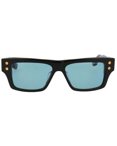 Dita Eyewear Grandmaster-seven Square Frame Sunglasses - Black