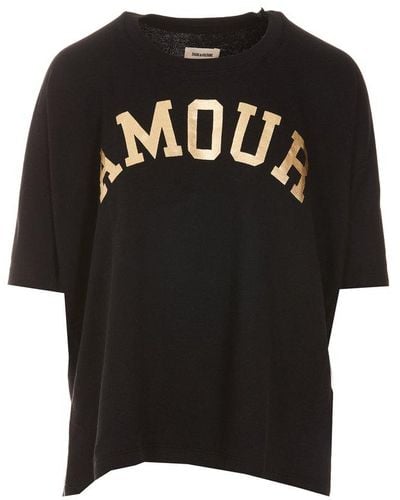 Zadig & Voltaire Portland Amour T-shirt - Black