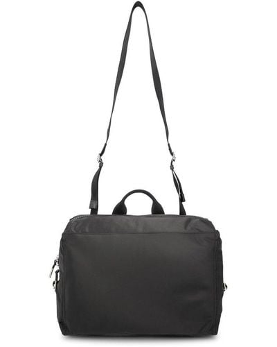 Givenchy Pandora Logo Plaque Medium Messenger Bag - Black
