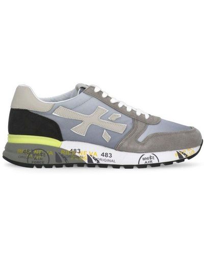 Premiata Panelled-design Low-top Trainers - White