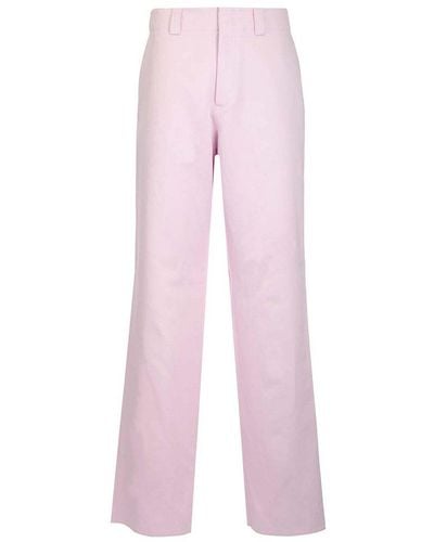 Zegna Other Materials Trousers - Pink