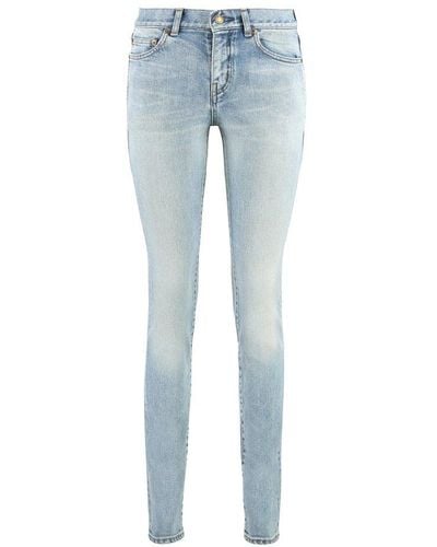 Saint Laurent Skinny-fit Jeans - Blue