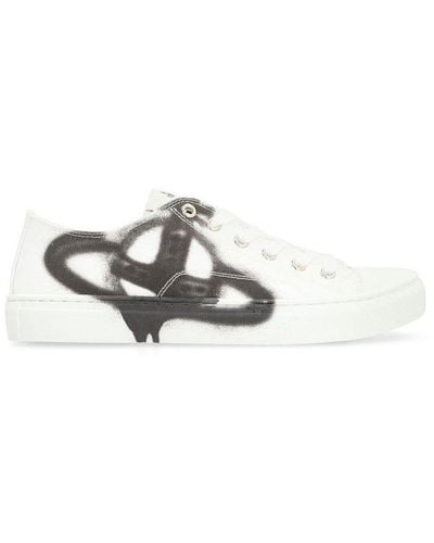 Vivienne Westwood Plimsoll Low-top Trainers - White