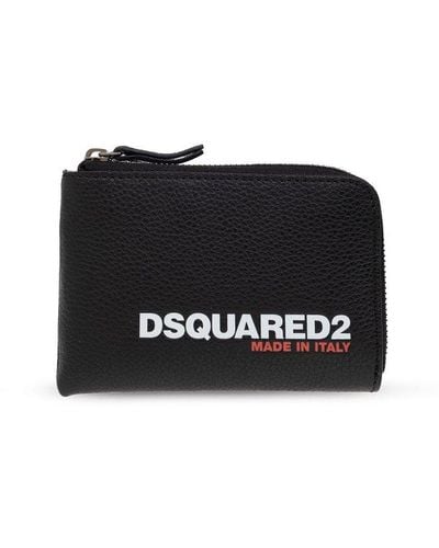 DSquared² Card Case With Logo - Black
