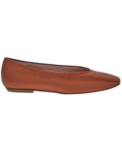 Pedro Garcia Terena Flat Shoes - Brown