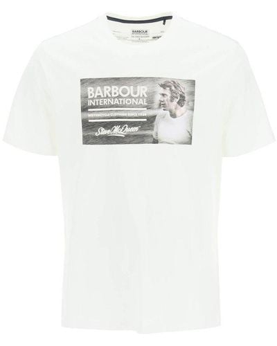 Barbour International Steve Mcqueen Legend T-shirt - White