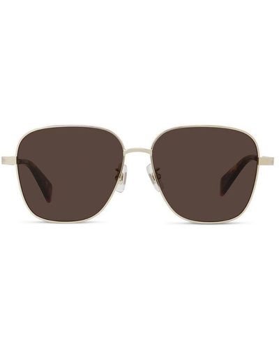 KENZO Aviator Frame Sunglasses - Brown