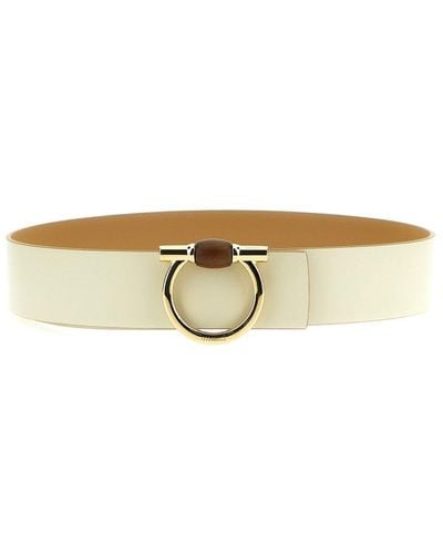 Ferragamo Logo Buckle Reversible Belt - Multicolour