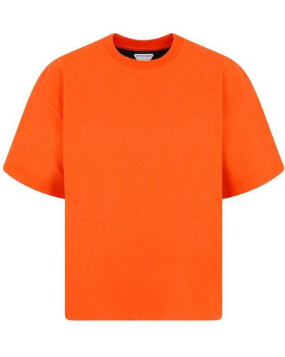 Bottega Veneta Jersey T-shirt Tshirt - Orange