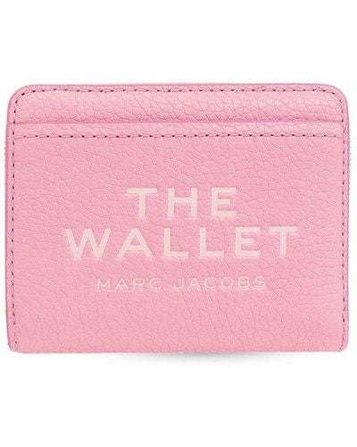 Marc Jacobs Leather Wallet, - Pink