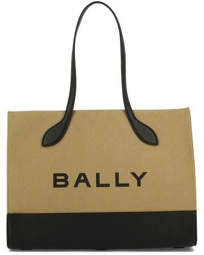 Bally Bar Tote Bag - Natural