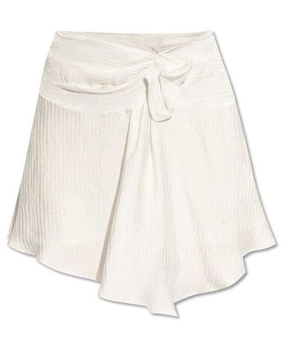 IRO 'sadie' Jacquard Skirt, - White
