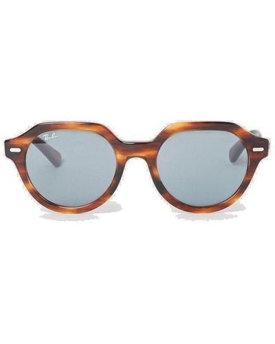 Ray-Ban Gina Square Frame Sunglasses - Gray