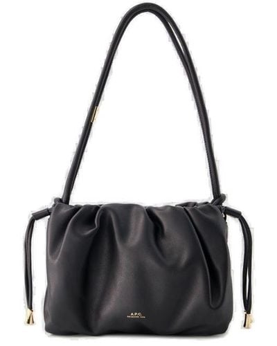 A.P.C. Ninon Mini Bag - Black
