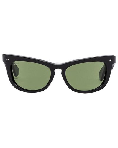 Retrosuperfuture Isamu Cat-eye Sunglasses - Green