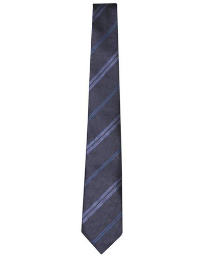 Tom Ford Striped Tie - Blue