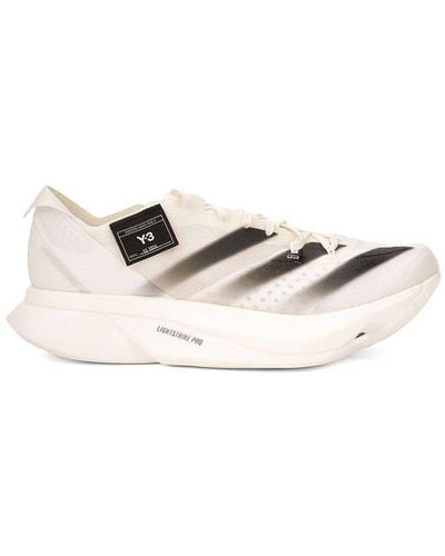 Y-3 Adios Pro 3.0 Running Shoes - White