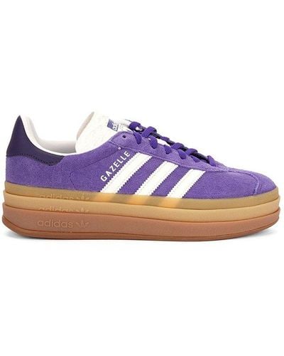 adidas Originals Gazelle Bold Lace-up Sneakers - Purple