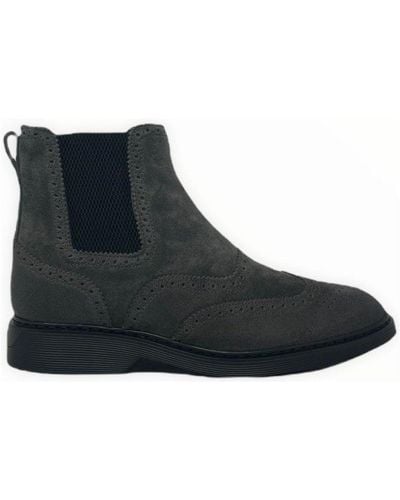 Hogan Slip-on Chelsea Boots - Grey
