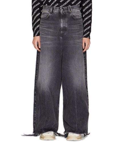 Balenciaga Low Crotch Jeans - Black
