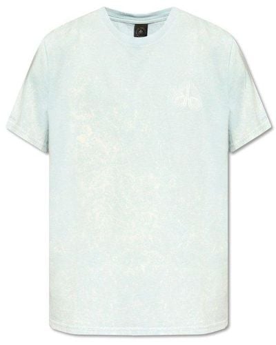 Moose Knuckles T-shirt With Logo, - Blue