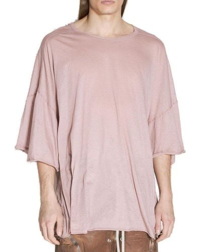 Rick Owens Tommy T-Shirt - Pink
