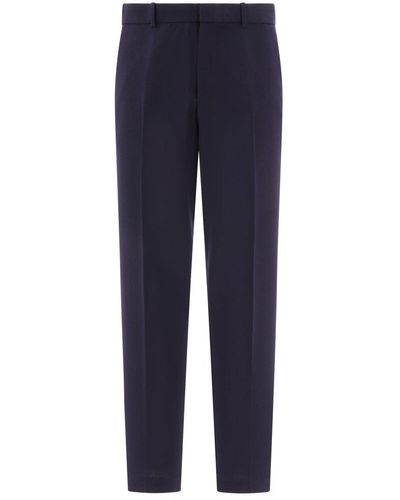 A.P.C. Regular Fit Tailored Pants - Blue