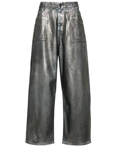 Acne Studios Super Baggy Fit Trousers - Grey