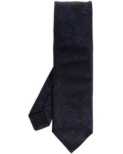 Versace Silk Tie - Blue
