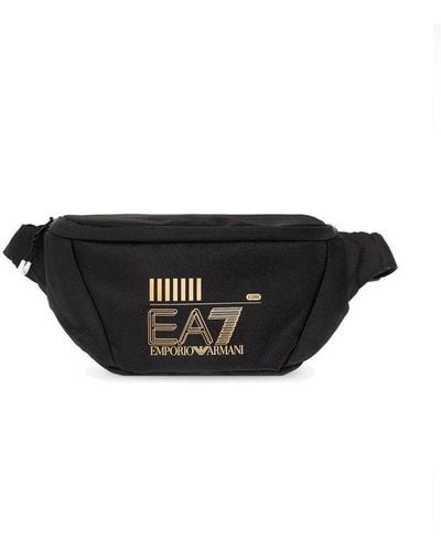 EA7 'sustainable' Collection Belt Bag, - Black