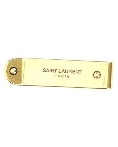 Saint Laurent ID MONEY CLIP IN METAL