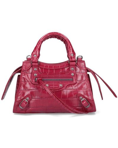Balenciaga Mini Classic City Bag - Red