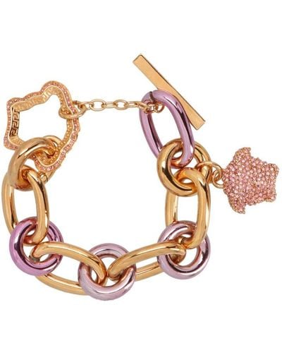 Versace Medusa Chain-link Bracelet - Metallic