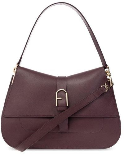 Furla ‘Flow Large’ Shoulder Bag - Purple