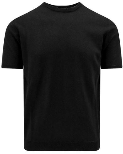 Roberto Collina Crewneck Short-sleeve T-shirt - Black