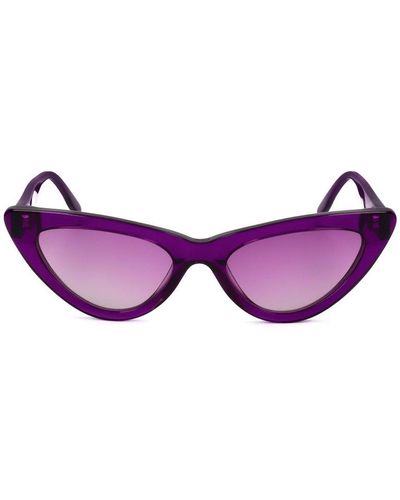 Karl Lagerfeld Cat-eye Frame Sunglasses - Purple