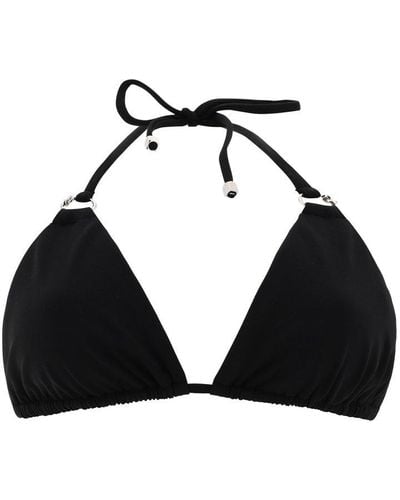 Nanushka "zaida" Bikini Top - Black
