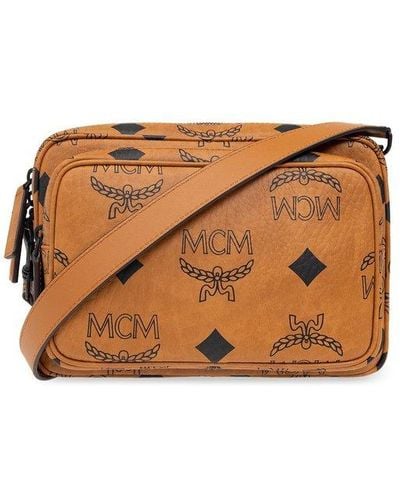 MCM 'aren Small' Shoulder Bag - Brown