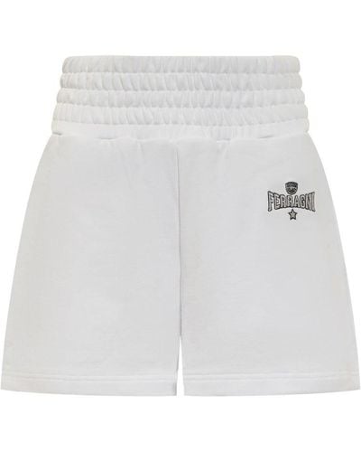 Chiara Ferragni Shorts Ferragni 191 - White