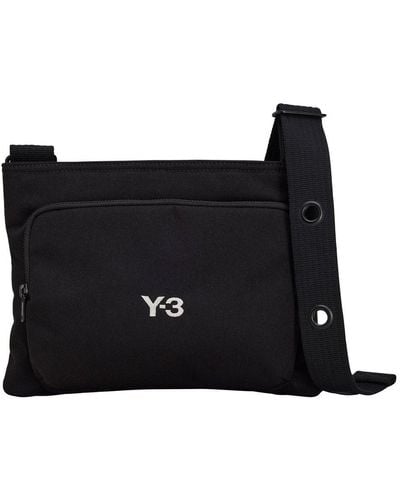 Y-3 Sacoche Zip-up Crossbody Bag - Black