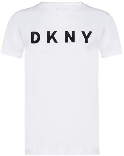 Dkny Tshirt Sleeveless Tank Logo White main image 1