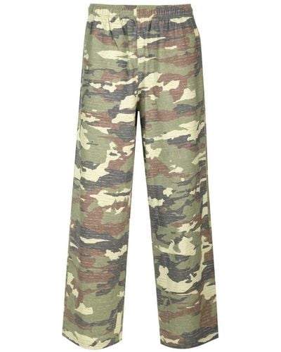 Acne Studios Camouflage Relaxed-fit Pants - Multicolor
