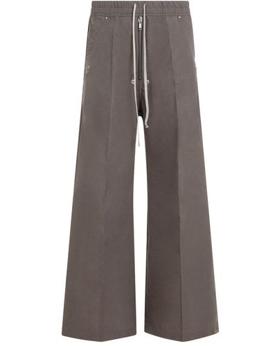 Rick Owens Wide-leg Drawstring Pants - Grey
