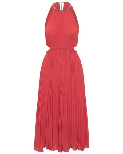 MICHAEL Michael Kors Midi Dress - Red