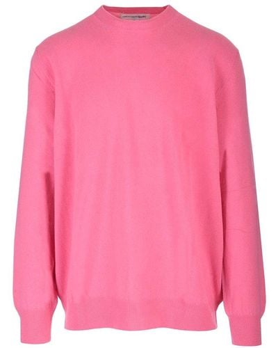 Comme des Garçons Wool Sweater - Pink