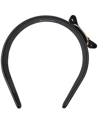 Ferragamo Bow-detailed Headband - Black