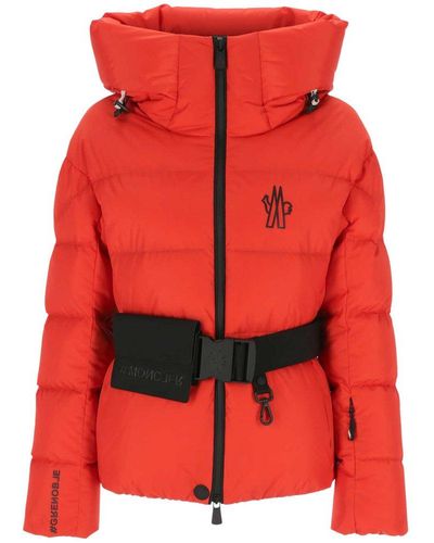 3 MONCLER GRENOBLE Jackets - Red